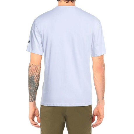 North Sails Pristine White Rubber Logo Tee - Hilstor