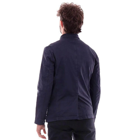 Refrigiwear Blue Cotton Men Jacket - Hilstor