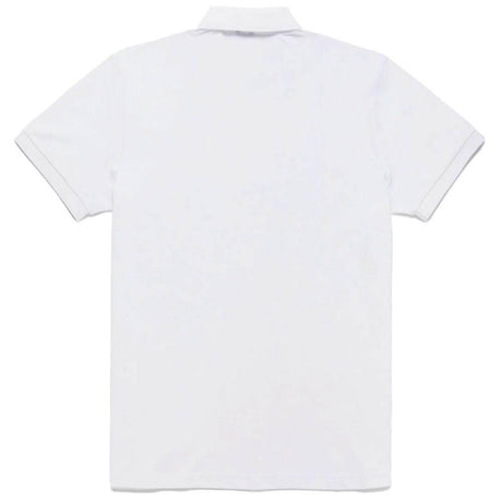 Refrigiwear Elegant White Polo with Embroidered Logo - Hilstor