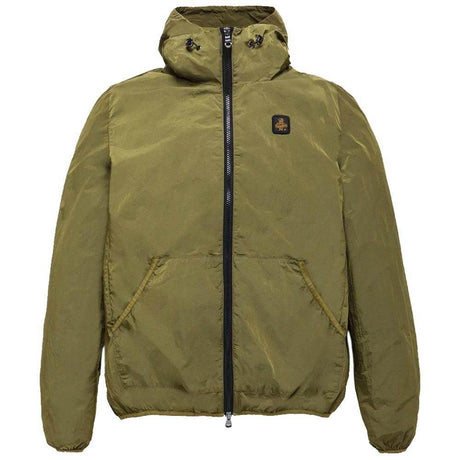 Refrigiwear Green Nylon Men Jacket - Hilstor