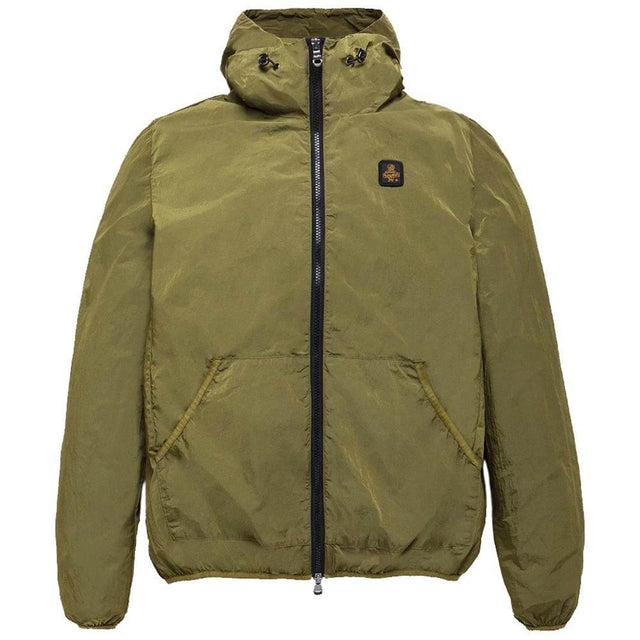 Refrigiwear Green Nylon Men Jacket - Hilstor
