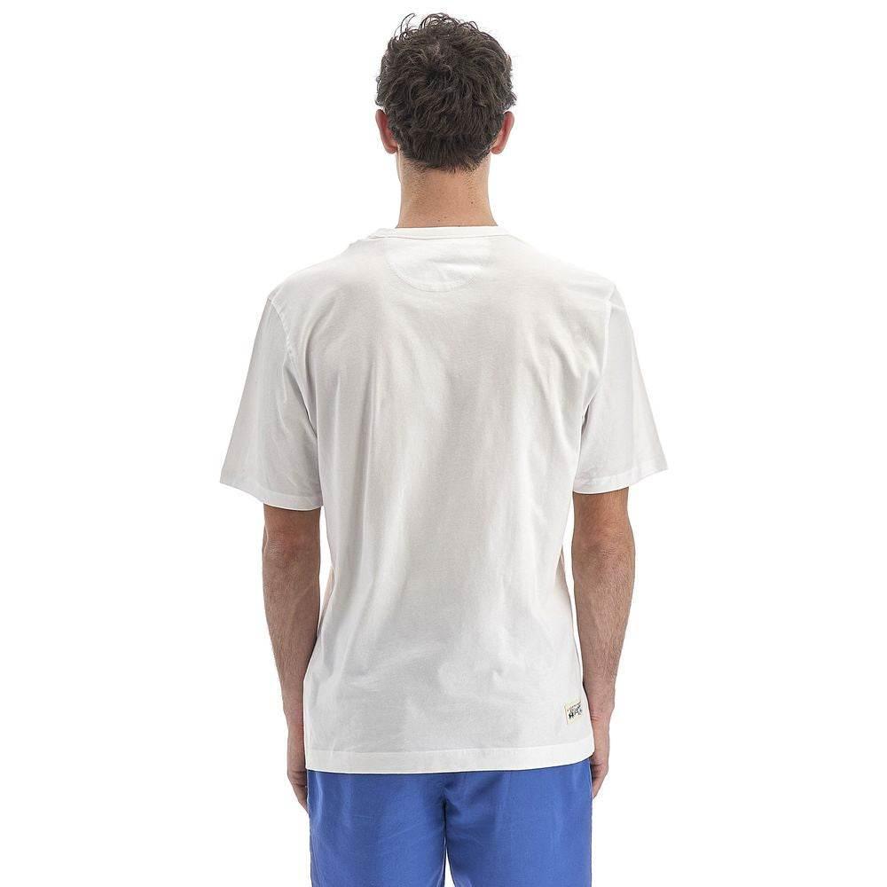La Martina Equestrian Chic White Cotton Tee - Hilstor