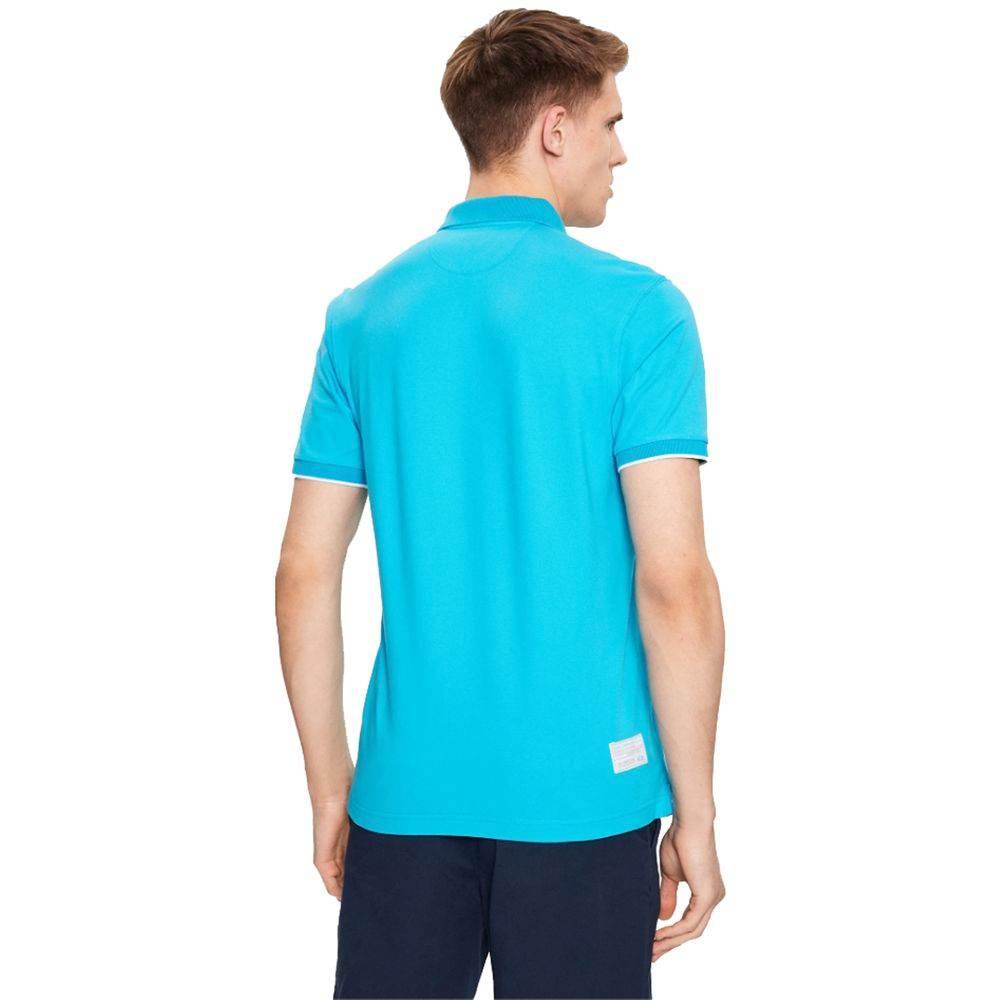 La Martina Elegant Stretch Cotton Pique Polo Shirt - Hilstor