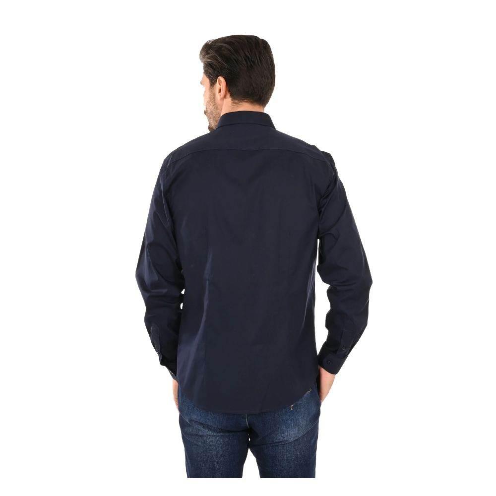 Ballantyne Blue Cotton Men's Shirt - Hilstor