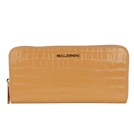 Baldinini Trend Elegant Croco Print Leather Wallet - Hilstor