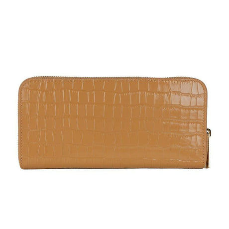 Baldinini Trend Elegant Croco Print Leather Wallet - Hilstor