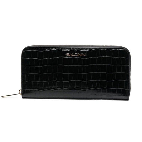 Baldinini Trend Elegant Croco Print Leather Wallet - Hilstor