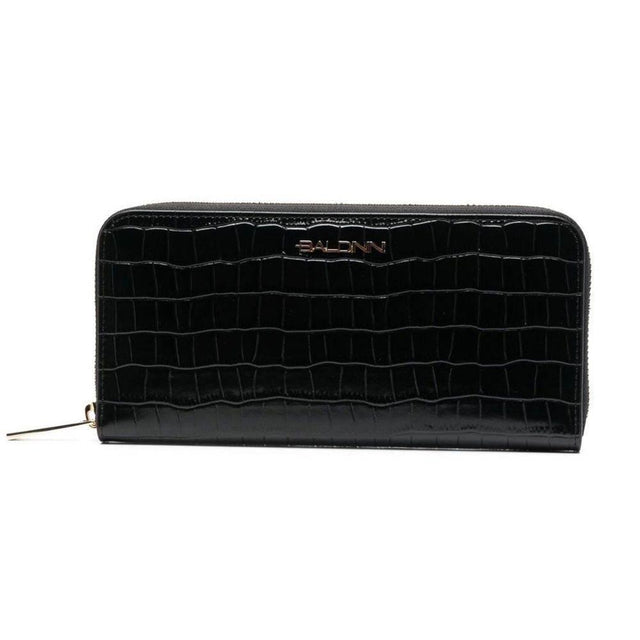 Baldinini Trend Elegant Croco Print Leather Wallet - Hilstor