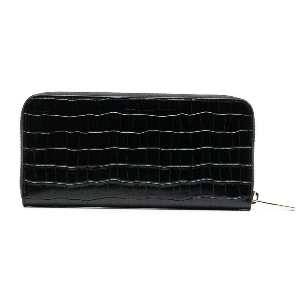 Baldinini Trend Elegant Croco Print Leather Wallet - Hilstor