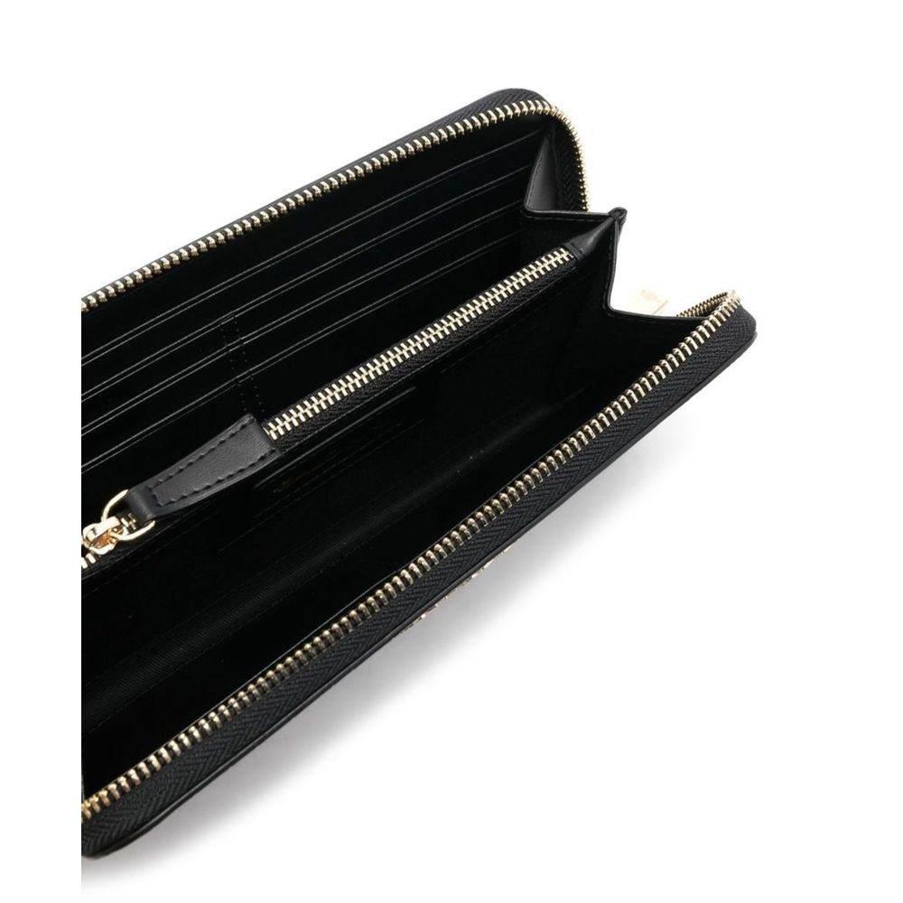 Baldinini Trend Elegant Croco Print Leather Wallet - Hilstor