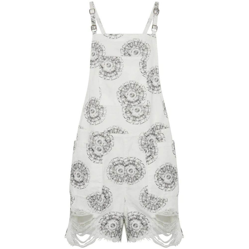 One Teaspoon Chic Denim Shoulder Pad Dress - Hilstor