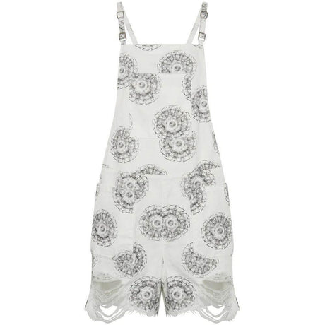 One Teaspoon Chic Denim Shoulder Pad Dress - Hilstor