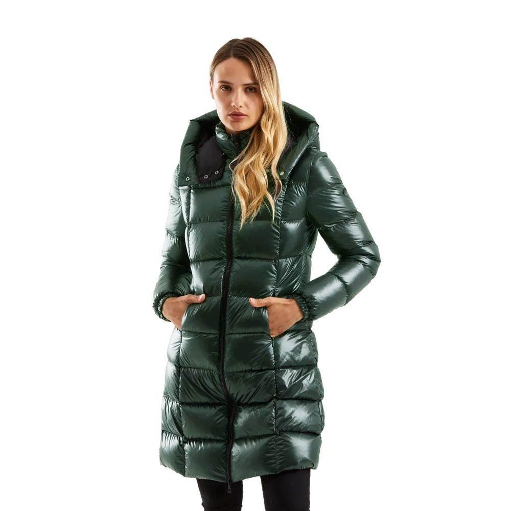 Refrigiwear Green Polyester Women Jacket - Hilstor