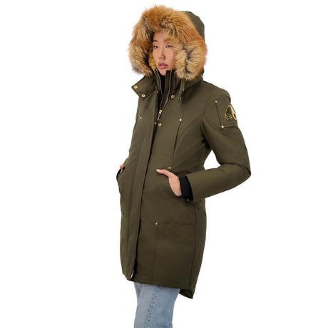 Moose Knuckles Army Cotton Women Coat - Hilstor