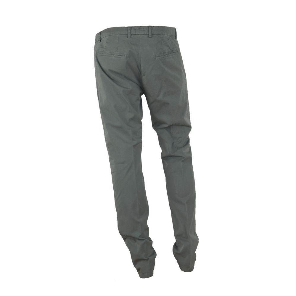 Made in Italy Elegant Summer Italian Cotton Trousers - Hilstor