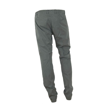 Made in Italy Elegant Summer Italian Cotton Trousers - Hilstor