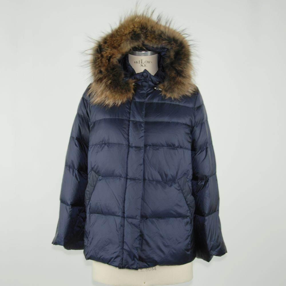 Emilio Romanelli Blue Polyamide Women Jacket - Hilstor