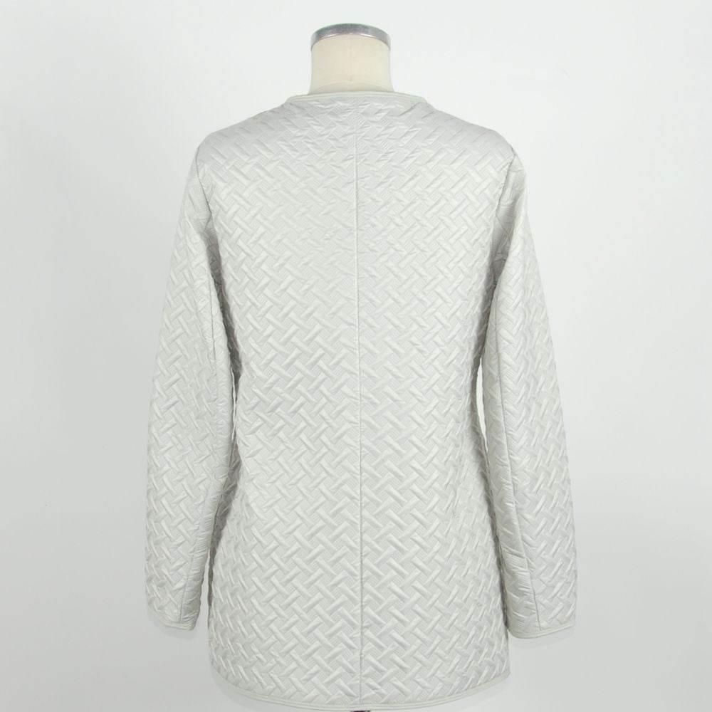 Emilio Romanelli White Polyester Women Jacket - Hilstor