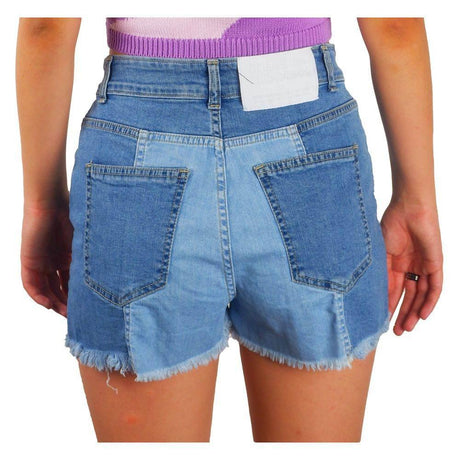 Comme Des Fuckdown Chic Raw Hem Denim Shorts - Hilstor