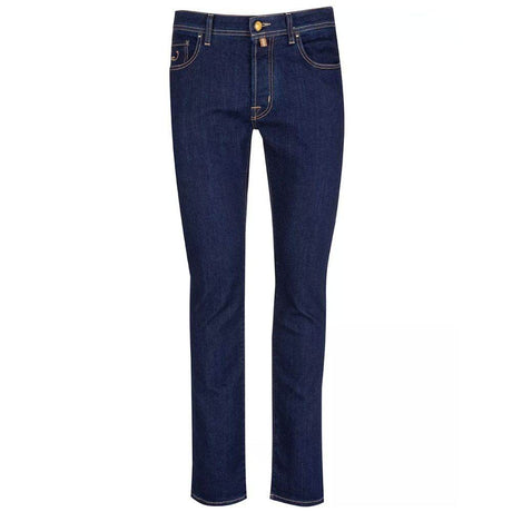 Jacob Cohen Elegant Dark Blue Bard Jeans - Hilstor