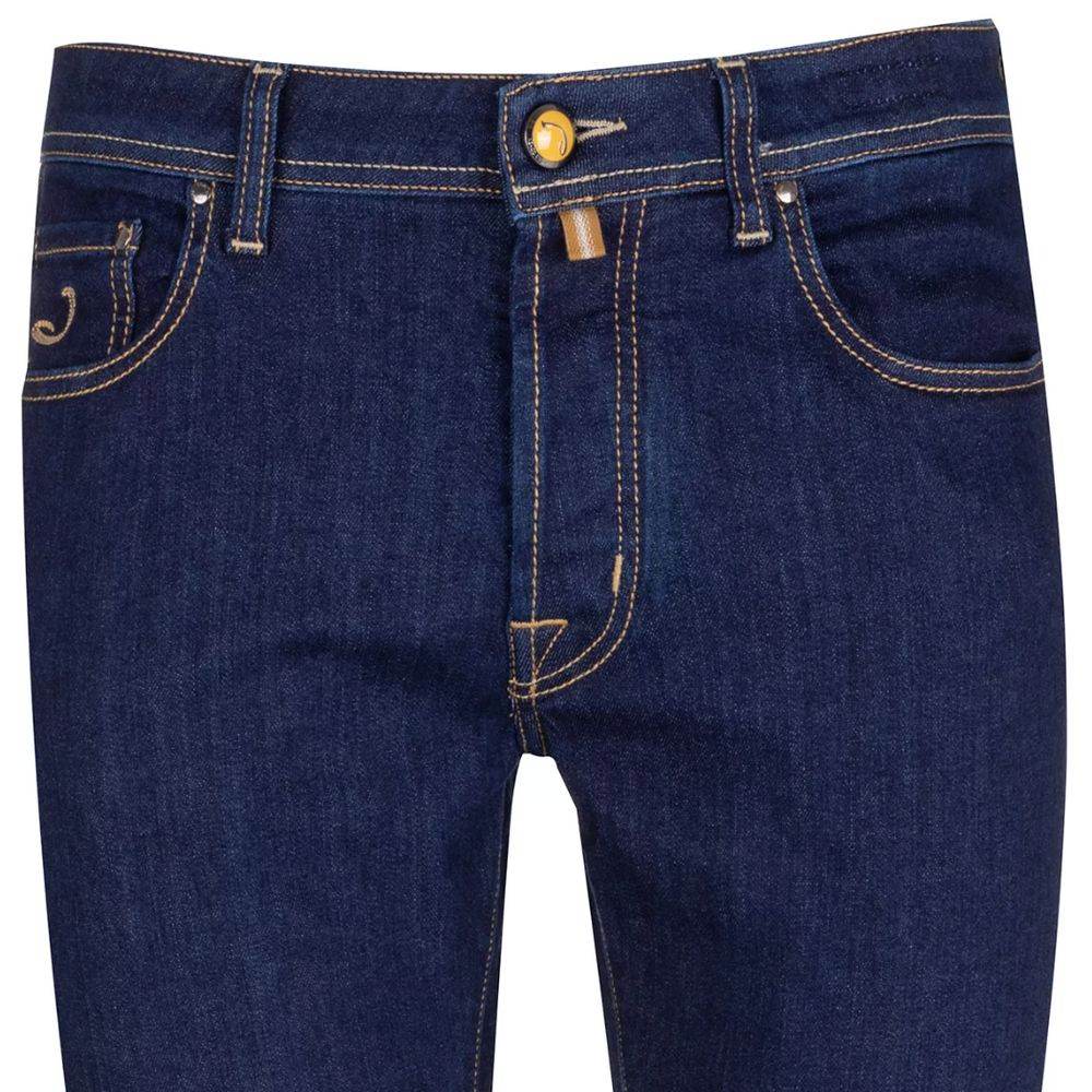 Jacob Cohen Elegant Dark Blue Bard Jeans - Hilstor
