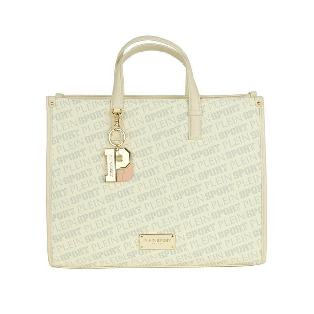 Plein Sport White Polyamide Women Shoulder Bag - Hilstor