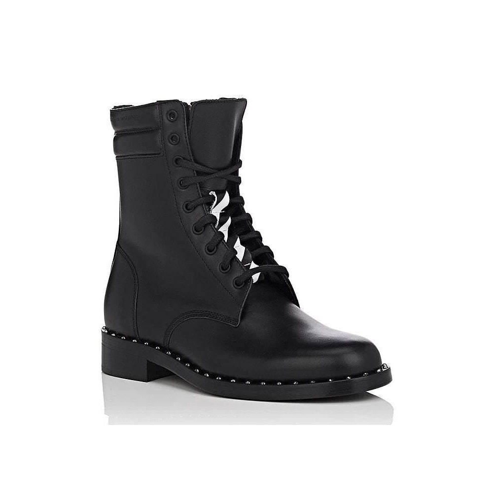 Off-White Black Calfskin Women Boot - Hilstor