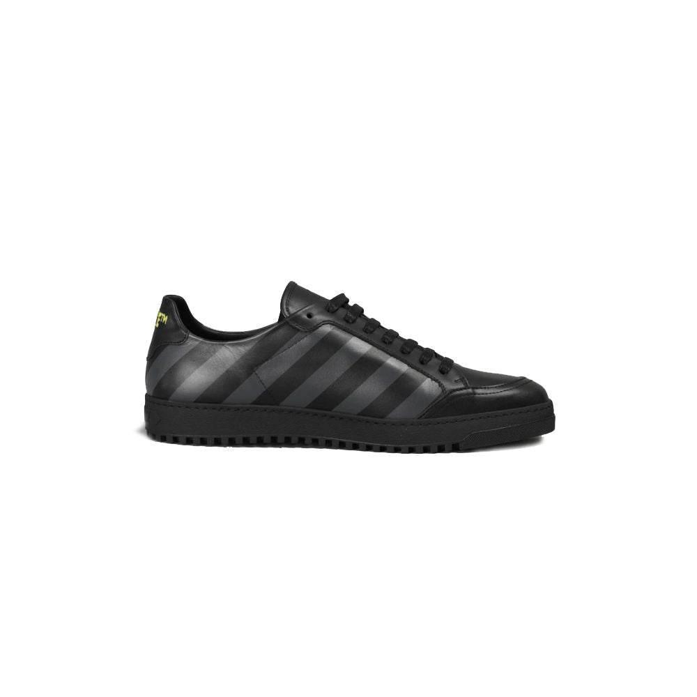 Off-White Black Calfskin Women Sneaker - Hilstor