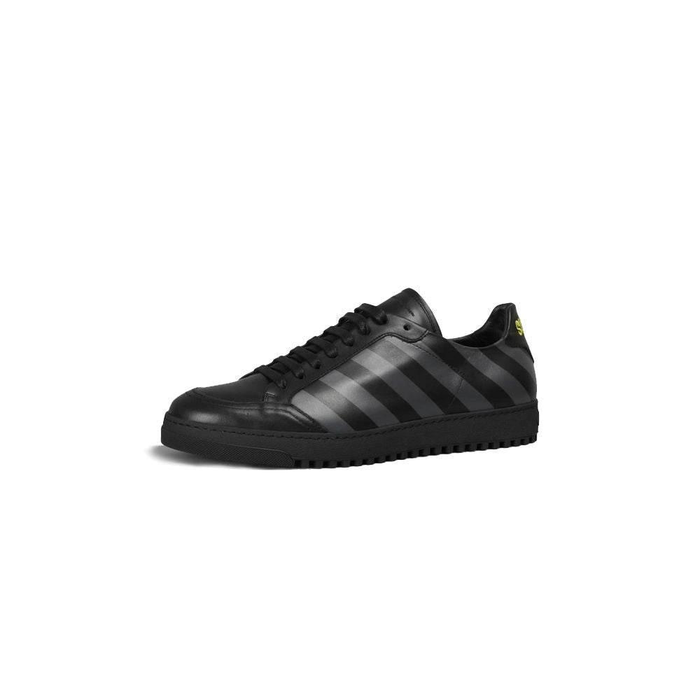 Off-White Black Calfskin Women Sneaker - Hilstor