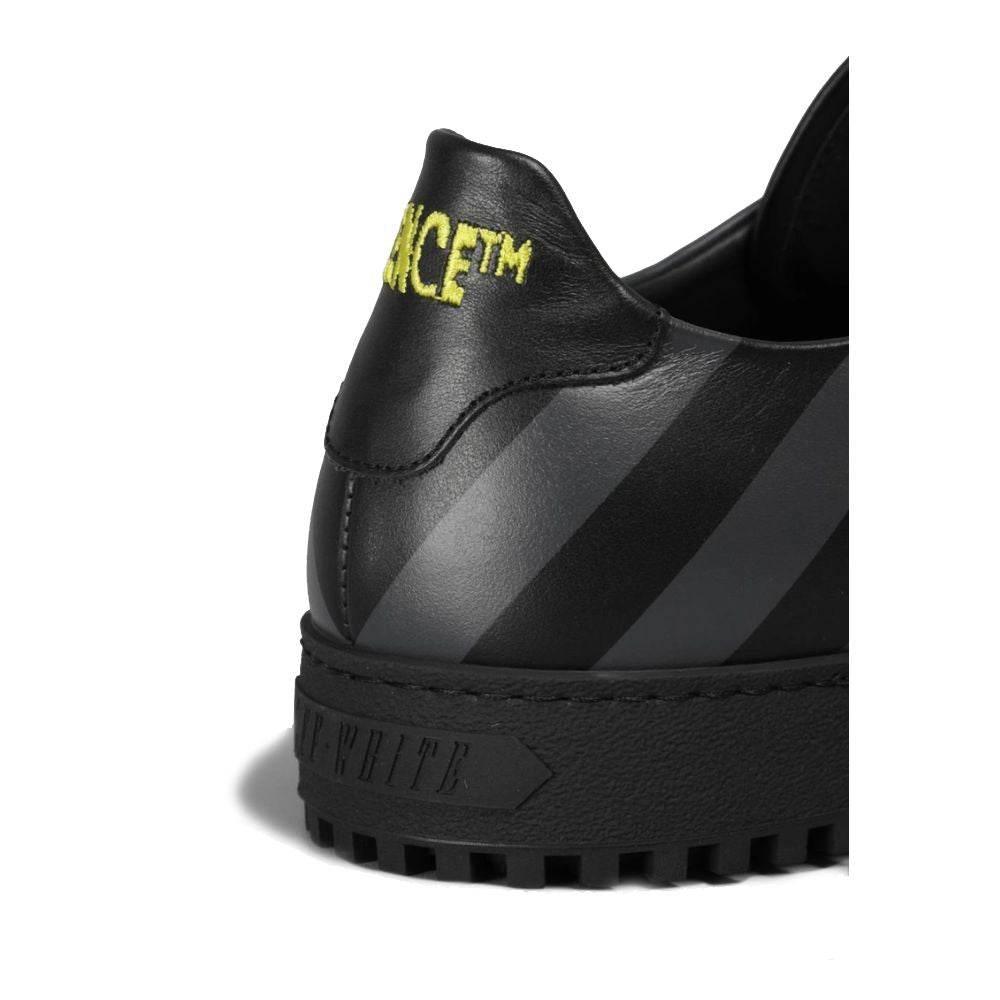 Off-White Black Calfskin Women Sneaker - Hilstor