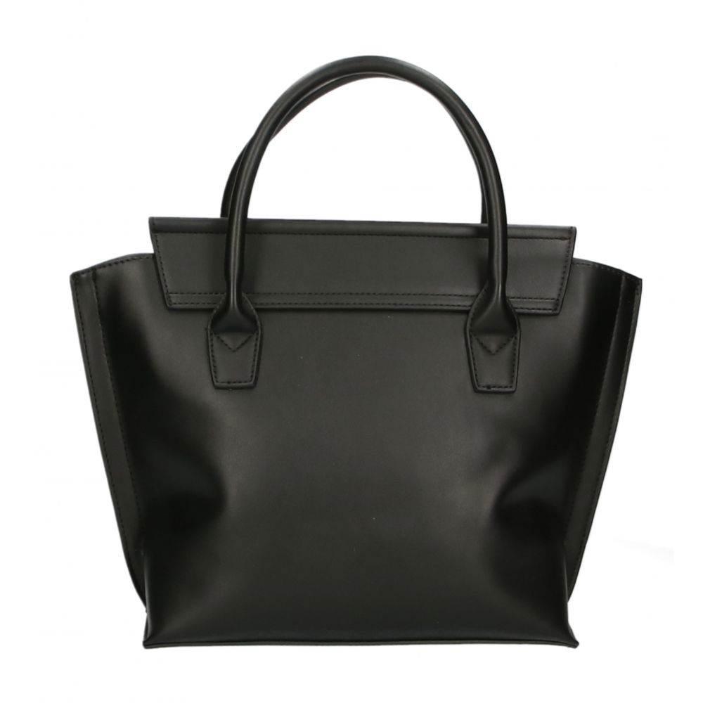 Plein Sport Elegant Black Magnetic Handbag - Hilstor