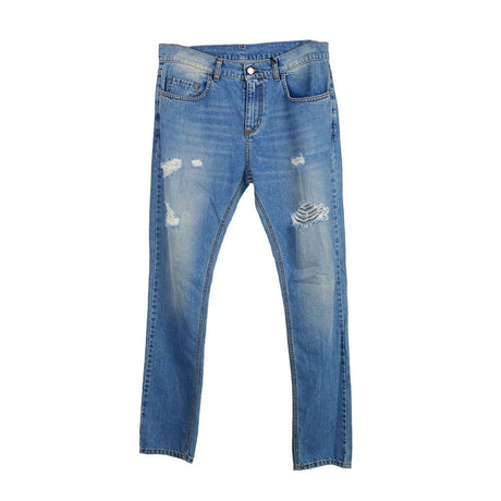 Comme Des Fuckdown Blue Cotton Men's Jeans - Hilstor