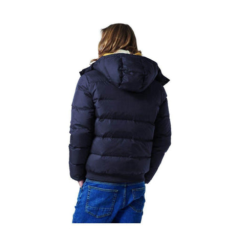 La Martina Blue Nylon Men's Jacket - Hilstor