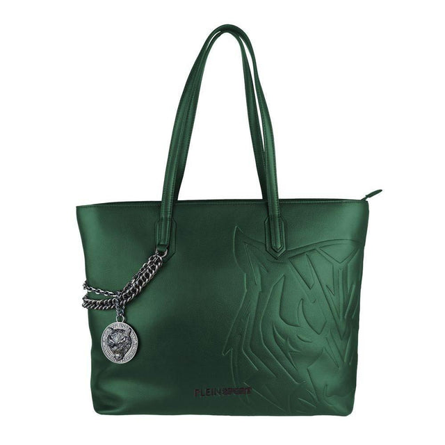 Plein Sport Green Polyethylene Women Shoulder Bag - Hilstor