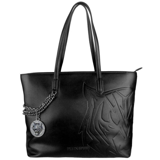 Plein Sport Black Polyethylene Women Shoulder Bag - Hilstor