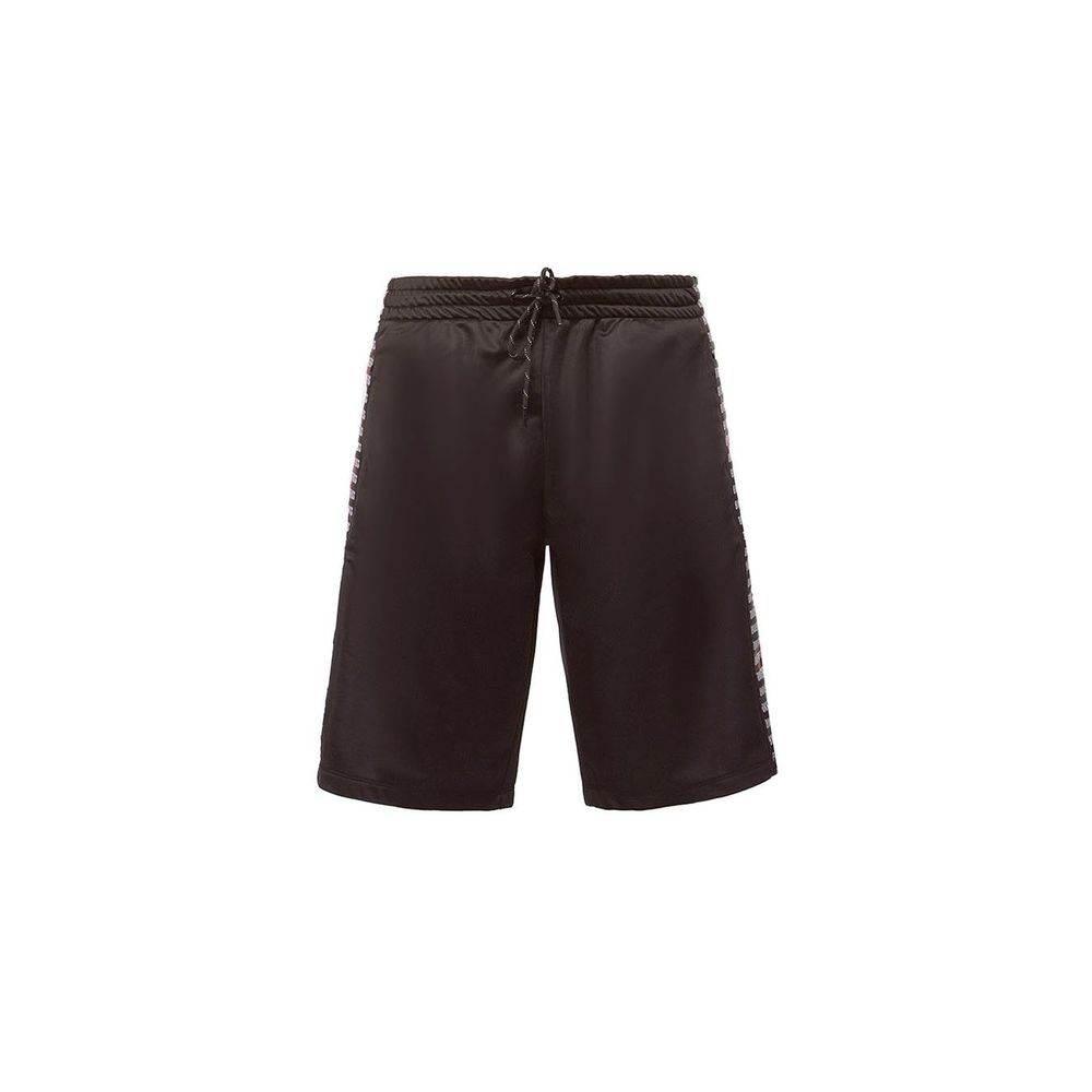 Bikkembergs Sleek Anniversary Striped Bermuda Shorts - Hilstor