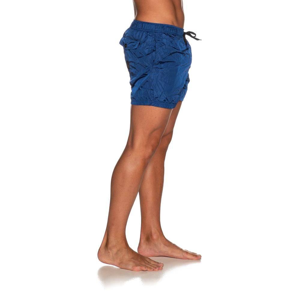 Refrigiwear Blue Nylon Men's Swimsuit - Hilstor