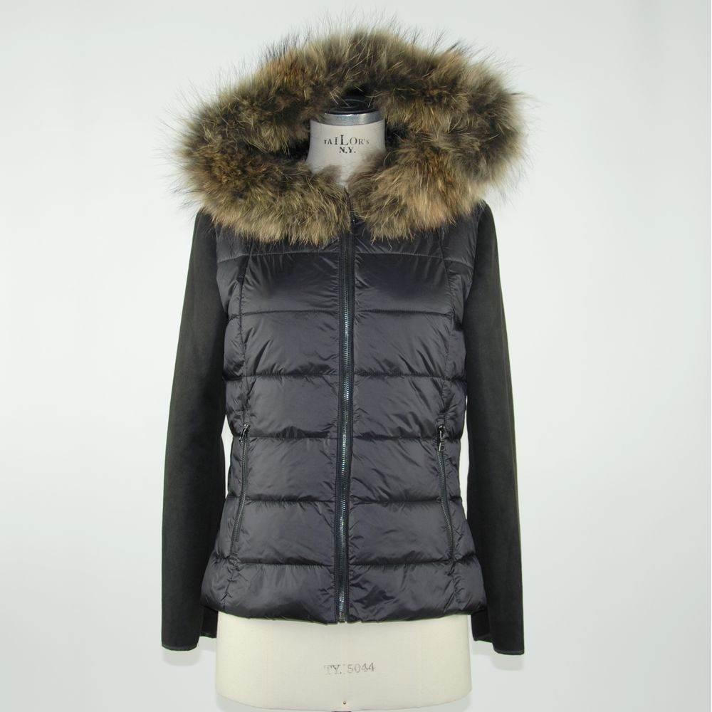Emilio Romanelli Black Polyester Women Jacket - Hilstor