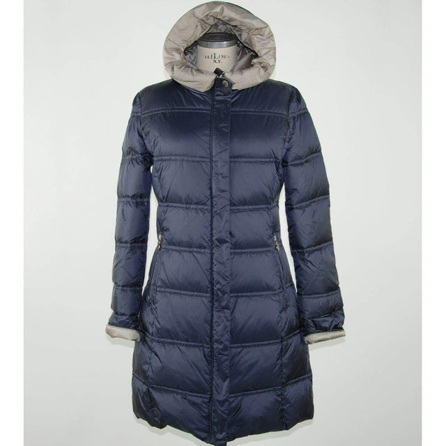 Emilio Romanelli Blue Polyester Women Jacket - Hilstor