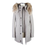 Made in Italy Italian Wool-Cashmere Blend Gray Jacket - Hilstor