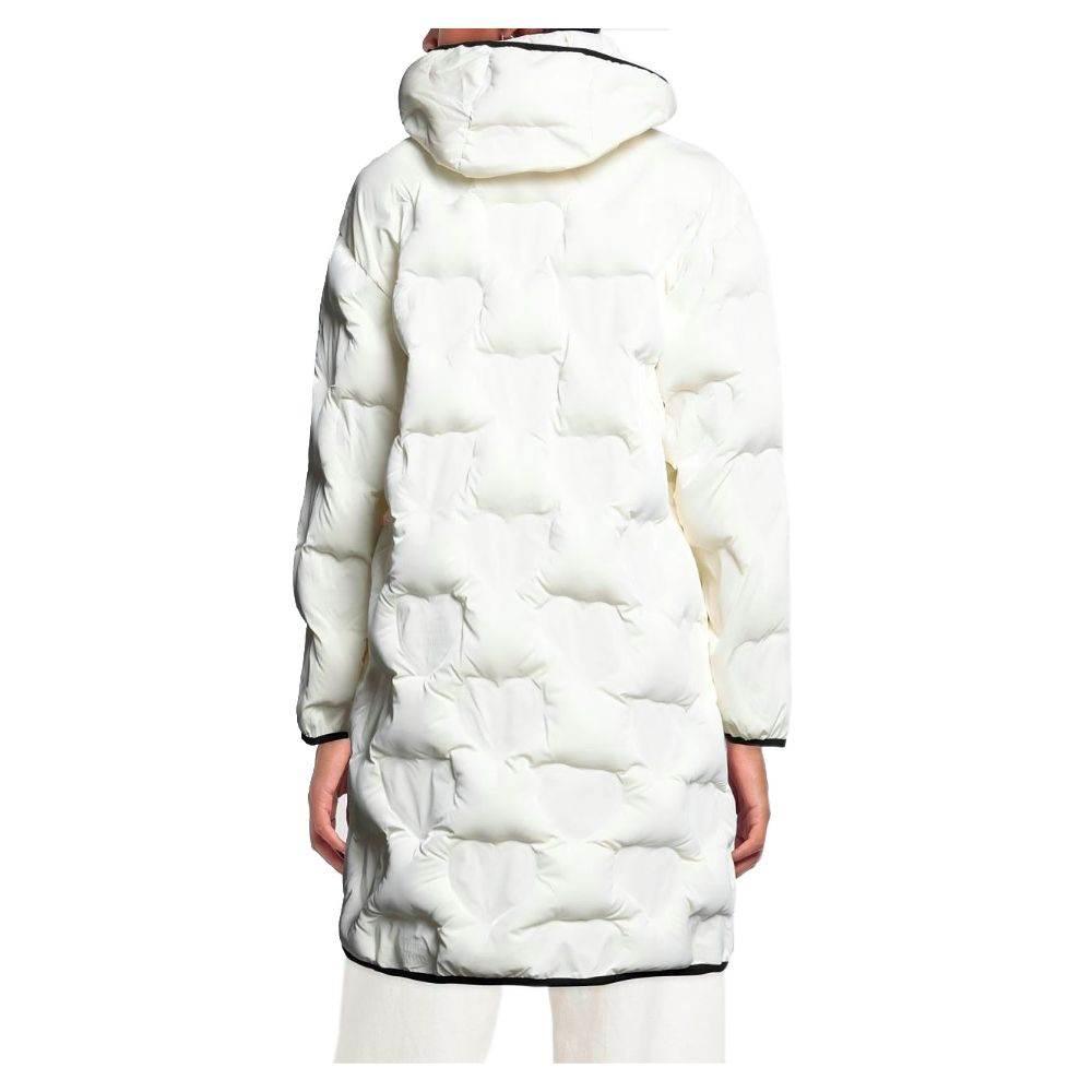 Love Moschino Chic Quilted Heart Long Down Jacket - Hilstor