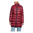 Love Moschino Chic Leopard Print Long Down Jacket - Hilstor