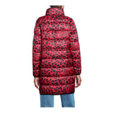 Love Moschino Chic Leopard Print Long Down Jacket - Hilstor