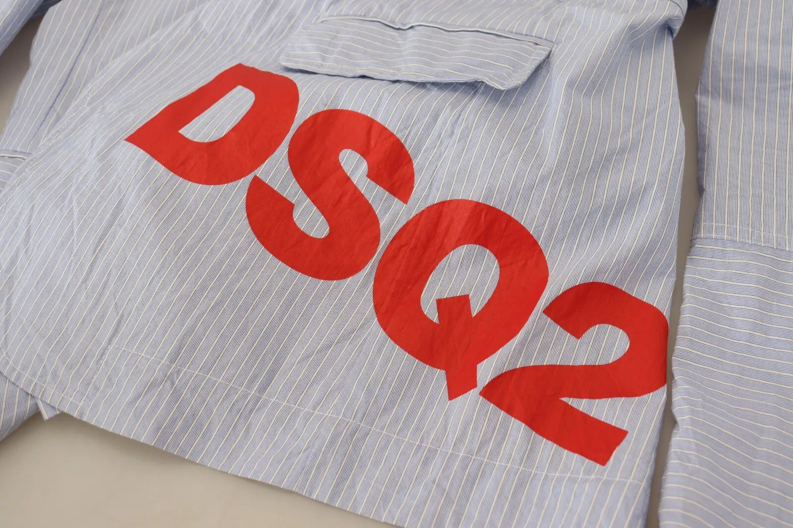Dsquared² blåstribet enkeltradet formel frakkeblazer