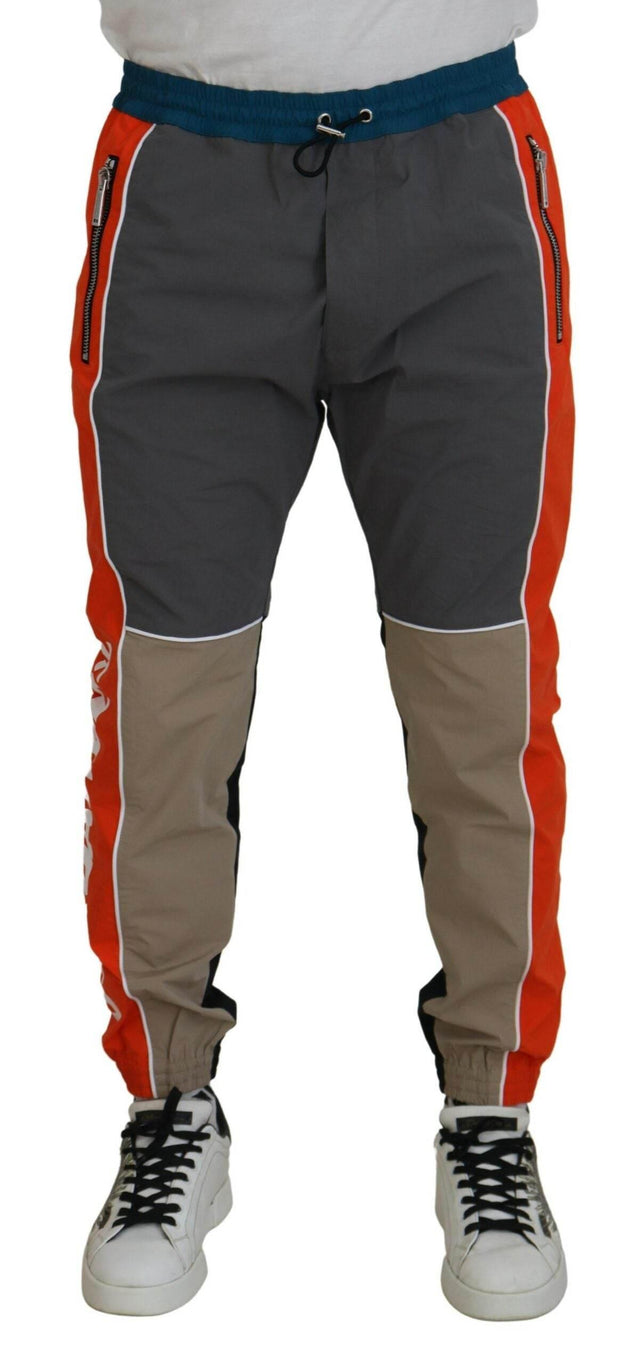 Dsquared² Multicolor Patchwork Cotton Jogging Pants - Hilstor