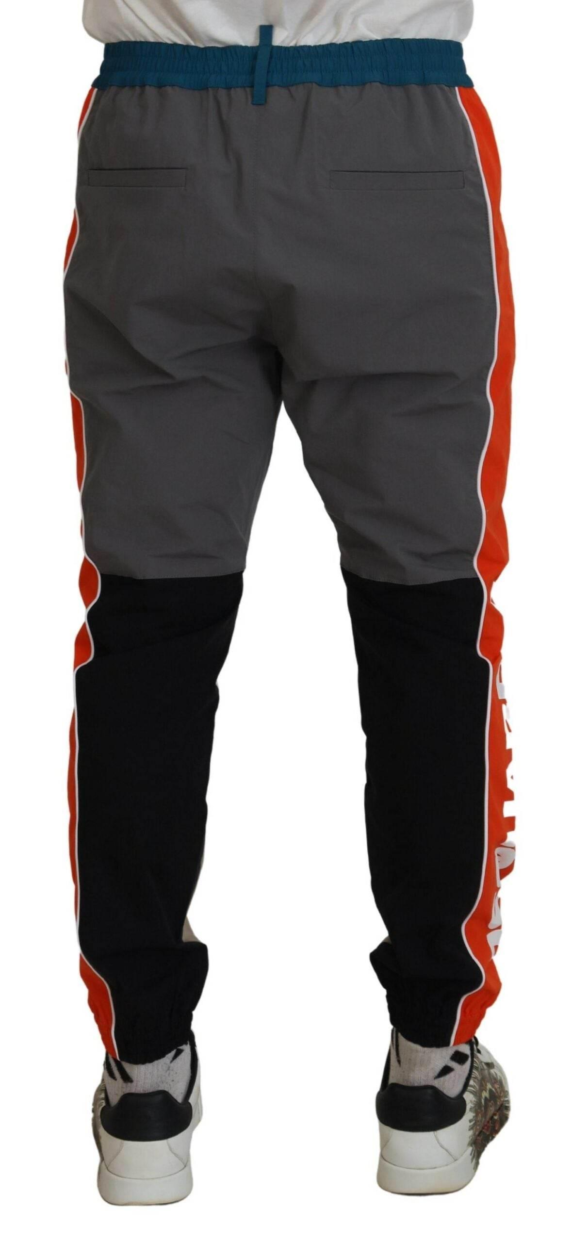 Dsquared² Multicolor Patchwork Cotton Jogging Pants - Hilstor