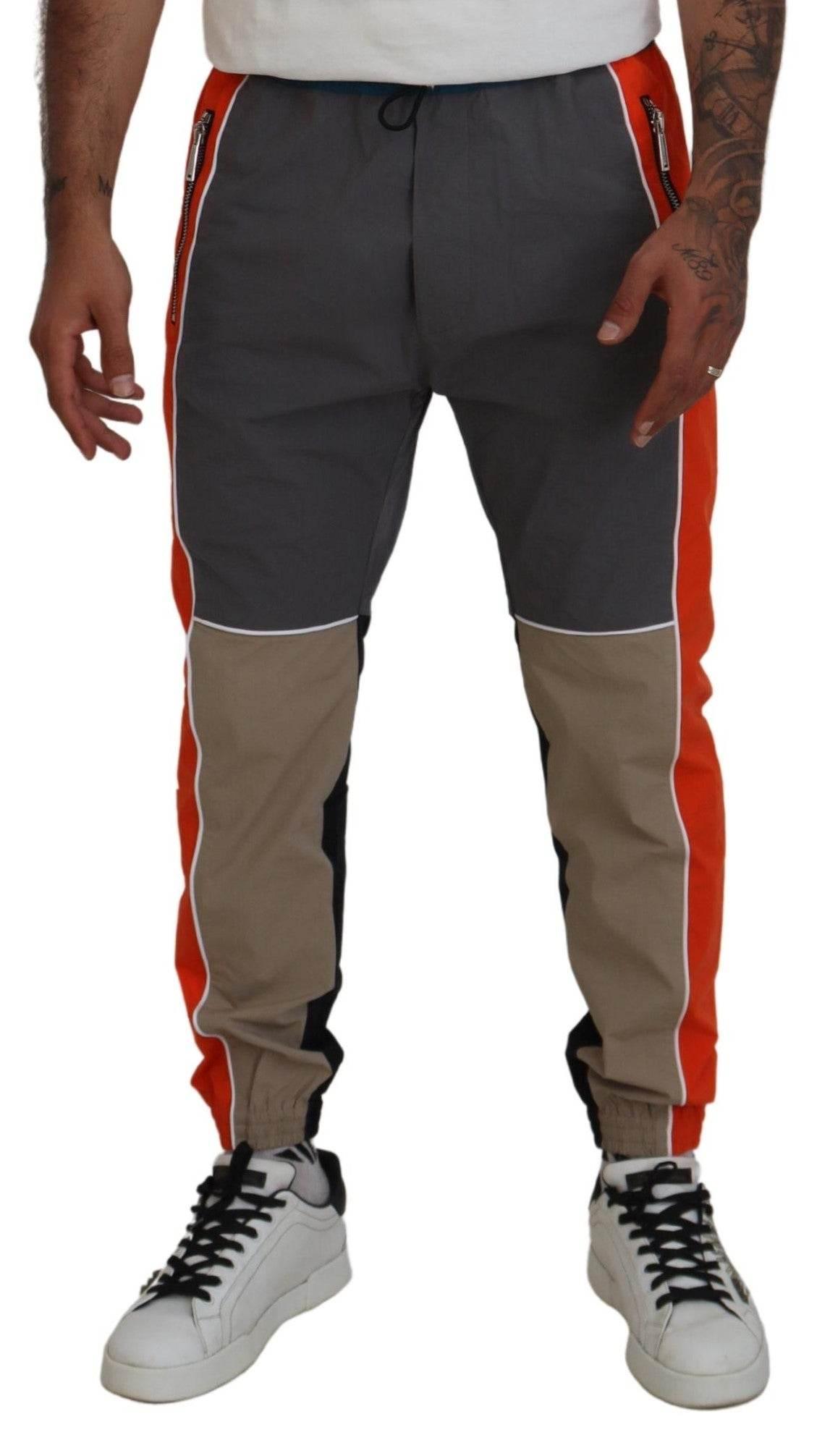 Dsquared² Multicolor Patchwork Cotton Jogging Pants - Hilstor