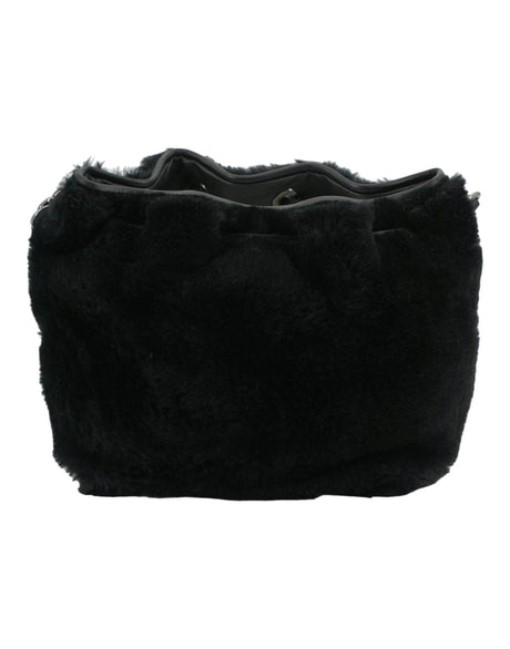 Jimmy Choo Black Leather Top Handle and Shoulder Bag - Hilstor