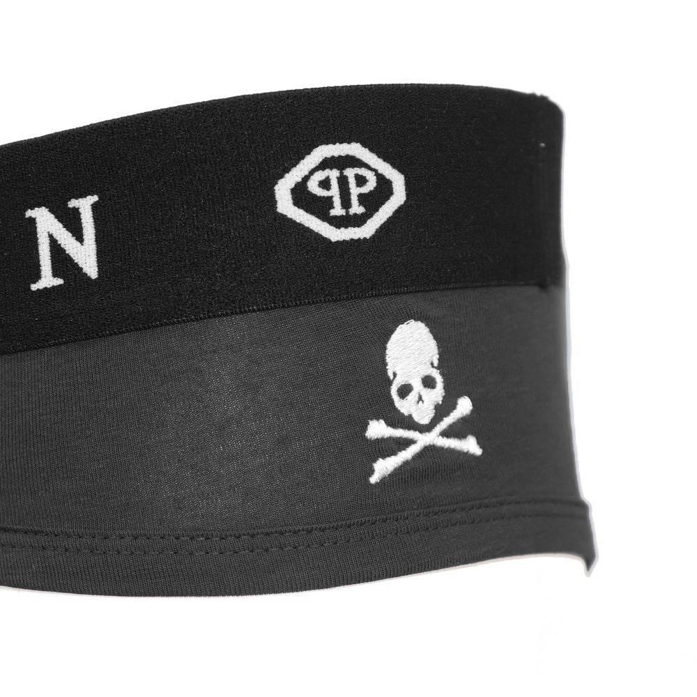 Philipp Plein Black Cotton Men Boxer Short Pack - Hilstor