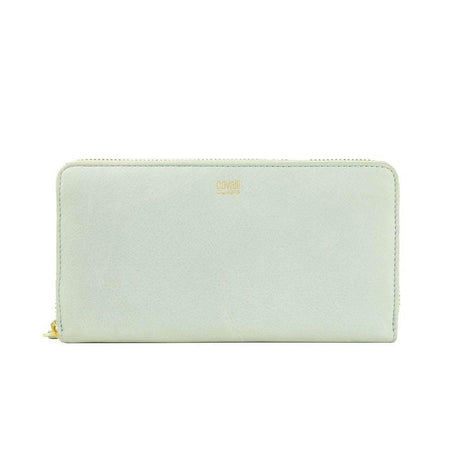 Cavalli Class Gray Calfskin Women Wallet - Hilstor